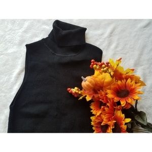 Anne Klein Sleeveless Turtleneck (OC4)